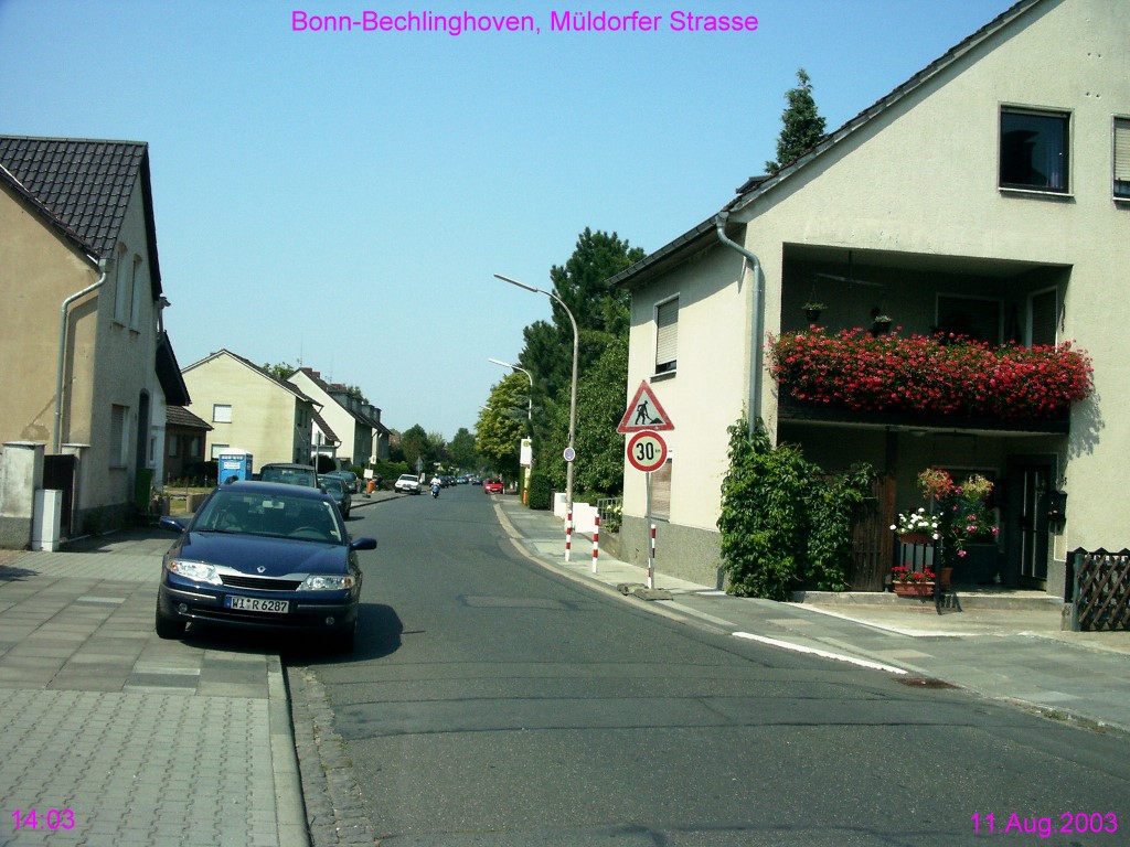 Müldorfer Strasse in Bonn, Germany